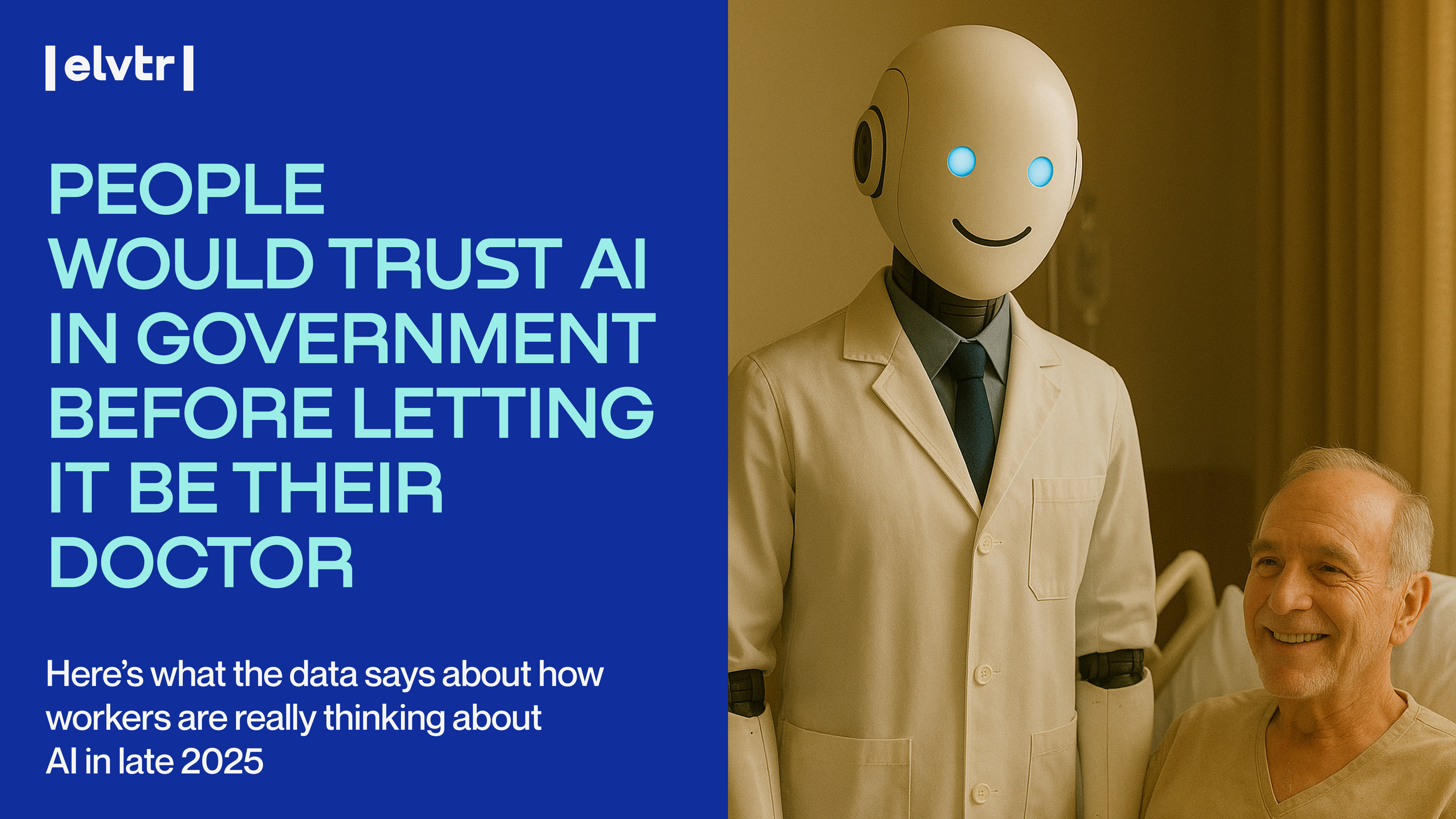 People Would Trust AI In Government Before Letting It Be Their Doctor